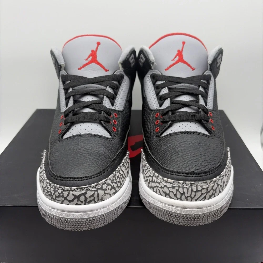 Size 11 - Jordan 3 Retro OG Mid Black Cement (854262-001)
